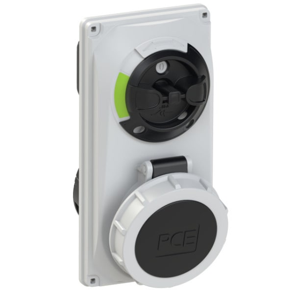 PC ELECTRIC - CEE-Steckdose abschaltbar kompakt 16A 4p 7h IP66/IP67