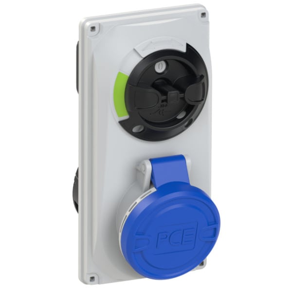 PC ELECTRIC - CEE-Steckdose abschaltbar kompakt 16A 4p 9h IP44/IP54