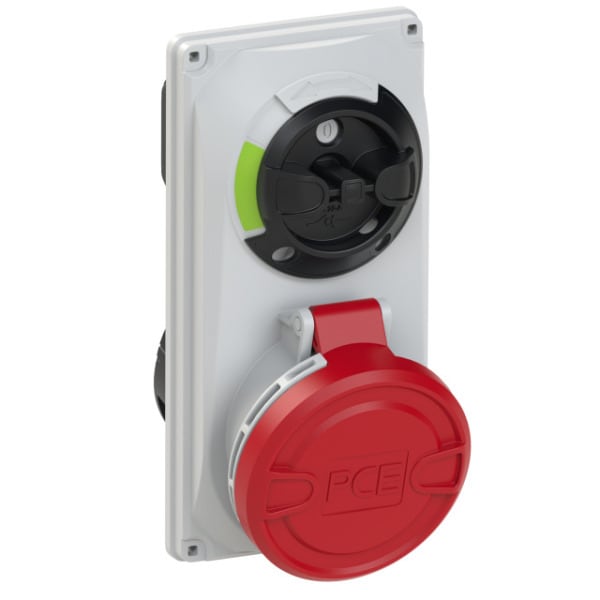 PC ELECTRIC - CEE-Steckdose abschaltbar kompakt 32A 4p 6h IP44/IP54