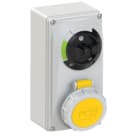 PC ELECTRIC - CEE-Steckdose abschaltbar kompakt 16A 3p 4h IP66/IP67