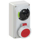 PC ELECTRIC - CEE-Steckdose abschaltbar kompakt 16A 3p 9h IP66/IP67