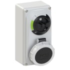 PC ELECTRIC - CEE-Steckdose abschaltbar kompakt 16A 4p 7h IP66/IP67