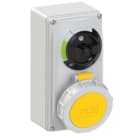 PC ELECTRIC - CEE-Steckdose abschaltbar kompakt 16A 5p 4h IP66/IP67