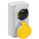 PC ELECTRIC - CEE-Steckdose abschaltbar kompakt 32A 4p 4h IP44/IP54