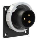 PC ELECTRIC - CEE-Anbaugerätestecker 75x75 gerade 16A 3p 7h IP67