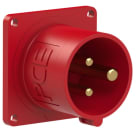 PC ELECTRIC - CEE-Anbaugerätestecker 56x56 gerade 16A 3p 9h IP44