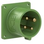 PC ELECTRIC - CEE-Anbaugerätestecker 60x60 gerade 16A 4p 10h IP44