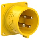 PC ELECTRIC - CEE-Anbaugerätestecker 56x56 gerade 16A 4p 4h IP44