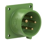 PC ELECTRIC - CEE-Anbaugerätestecker 70x70 gerade 16A 5p 2h IP44