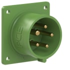 PC ELECTRIC - CEE-Anbaugerätestecker 75x75 gerade 16A 5p 2h IP44
