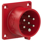 PC ELECTRIC - CEE-Anbaugerätestecker gerade (70x70mm) 16A 7p 6h IP44/IP54
