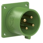 PC ELECTRIC - CEE-Anbaugerätestecker 70x70 gerade 32A 4p 2h IP44