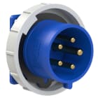PC ELECTRIC - CEE-Anbaugerätestecker 75x75 gerade 32A 5p 9h IP67