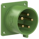 PC ELECTRIC - CEE-Anbaugerätestecker 75x75 gerade 32A 5p 2h IP44