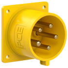 PC ELECTRIC - CEE-Anbaugerätestecker 75x75 gerade 32A 5p 4h IP44