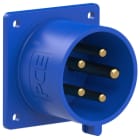 PC ELECTRIC - CEE-Anbaugerätestecker 75x75 gerade 32A 5p 9h IP44