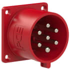 PC ELECTRIC - CEE-Anbaugerätestecker gerade (70x70mm) 32A 7p 6h IP44/IP54