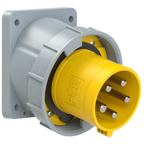 PC ELECTRIC - CEE-Anbaugerätestecker schräg 63A 5p 4h IP67 POWER TWIST