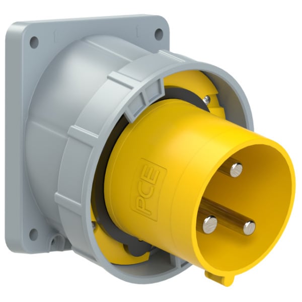 PC ELECTRIC - CEE-Anbaugerätestecker schräg 125A 3p 4h IP67  POWER TWIST