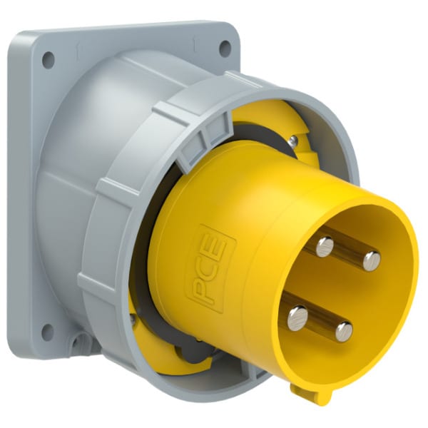 PC ELECTRIC - CEE-Anbaugerätestecker schräg 125A 4p 4h IP67  POWER TWIST