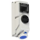 PC ELECTRIC - CEE-Steckdose abschaltbar DIN 32A 3p 6h IP66/IP67