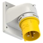 PC ELECTRIC - CEE-Anbaugerätestecker Winkel 32A 3p 4h IP44