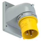 PC ELECTRIC - CEE-Anbaugerätestecker Winkel 16A 3p 4h IP44 TT