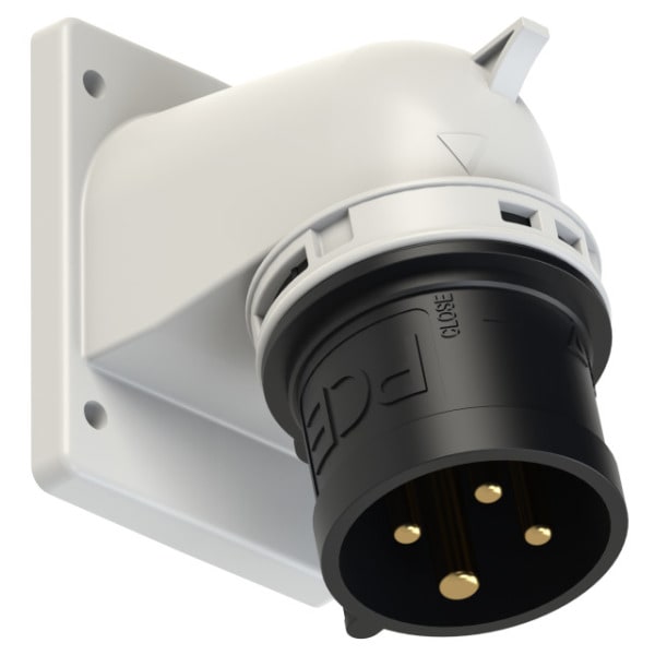 PC ELECTRIC - CEE-Anbaugerätestecker Winkel 32A 4p 7h IP44