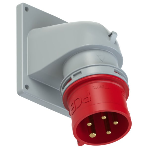PC ELECTRIC - CEE-Anbaugerätestecker Winkel 32A 5p 6h IP44 TT