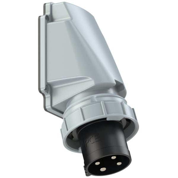 PC ELECTRIC - CEE-Anbaugerätestecker schräg 63A 4p 7h IP67 POWER TWIST