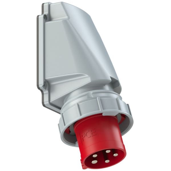 PC ELECTRIC - CEE-Anbaugerätestecker schräg 63A 5p 6h IP67  POWER TWIST