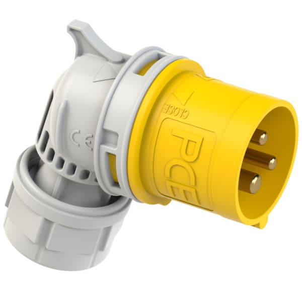 PC ELECTRIC - CEE-Winkelstecker 16A 3p 4h IP44 TWIST