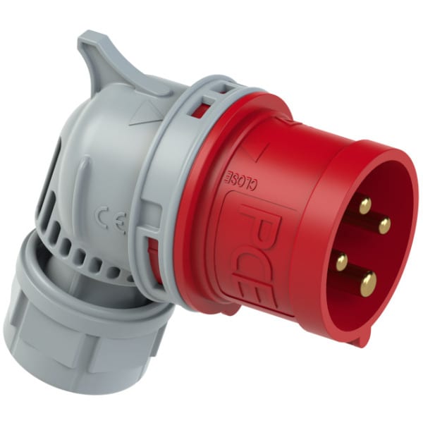 PC ELECTRIC - CEE-Winkelstecker 16A 4p 6h IP44 TT TWIST