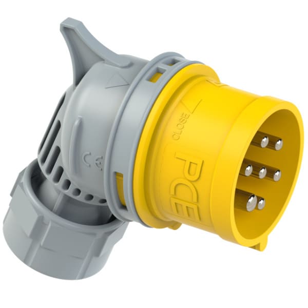PC ELECTRIC - CEE-Winkelstecker 16A 7p 4h IP44/IP54 SHARK