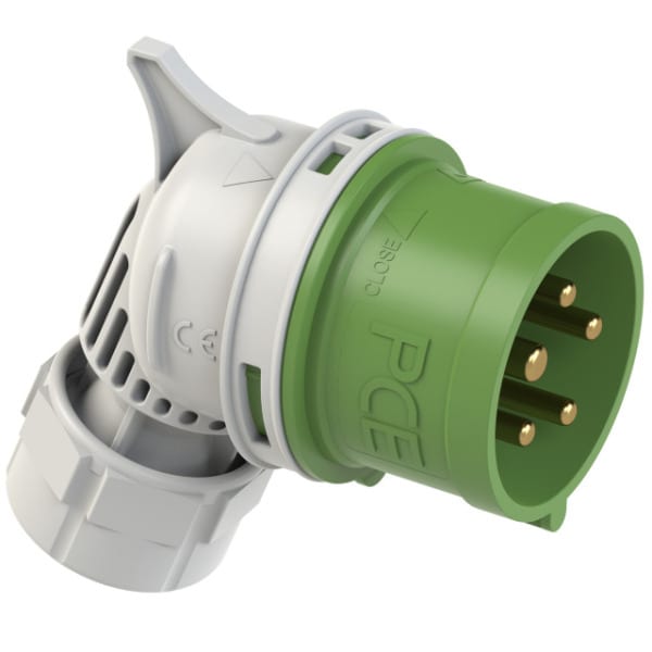 PC ELECTRIC - CEE-Winkelstecker 32A 5p 2h IP44 TWIST