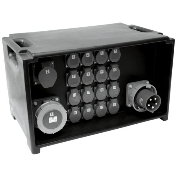PC ELECTRIC - Mobilverteiler Kunststoff Event Serie M-SVE4 63/1-16/V17/G/E/A/MS