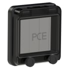 PC ELECTRIC - Klappfenster 4TE IP66/IP67 (schwarz)