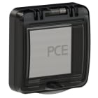 PC ELECTRIC - Klappfenster 4TE IP44/IP54 (schwarz)