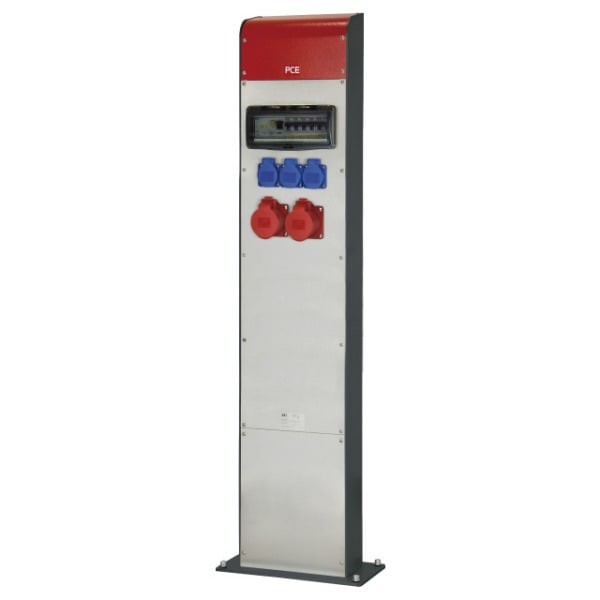 PC ELECTRIC - Energiesäule Stahl PILA BV 2x16/5 3xSSD 1x9218 Ea IP54