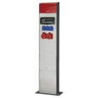 PC ELECTRIC - Energiesäule Stahl PILA BV 2x16/5 3xSSD 1x9218 Ea IP54