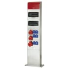 PC ELECTRIC - Energiesäule Stahl PILA BV 32/5 2x16/5 6xSSD 2x9P V2A IP54