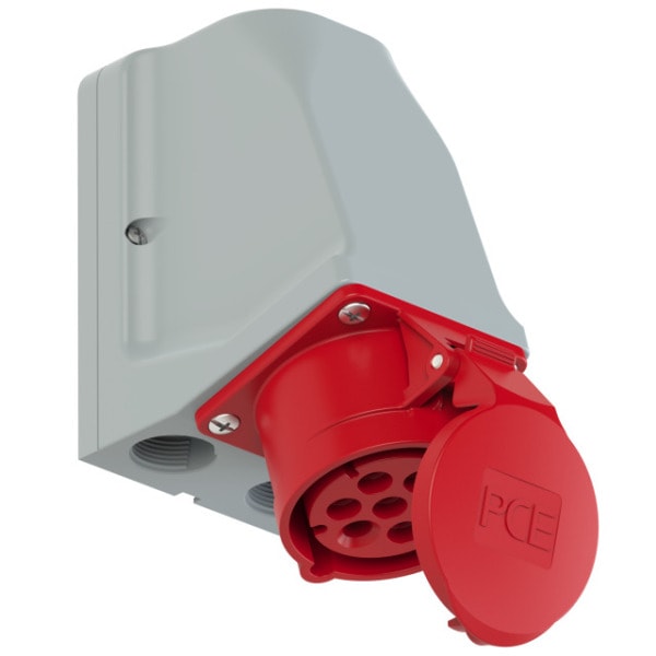 PC ELECTRIC - CEE-Wandsteckdose 16A 7p 6h IP44/IP54