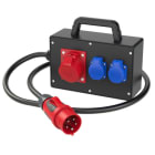 PC ELECTRIC - Mobilverteiler Vollgummi Baureihe TRAUNSEE MV 16/5 2xSSD 1.5m5G2.5St16 H07 IP54