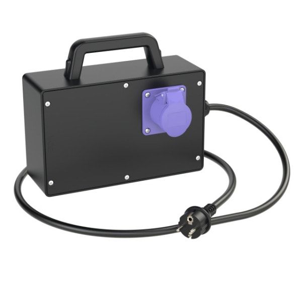 PC ELECTRIC - Mobilverteiler Vollgummi Baureihe TRAUNSEE MV 16/2 0.12kVA 230/24 3m2x1.5H IP54