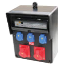 PC ELECTRIC - Wandverteiler Vollgummi Baureihe Salzburg BV 2x16/5 3xSSD M25o HKL Ea