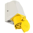 PC ELECTRIC - CEE-Wandsteckdose durchschleifbar 32A 3p 4h IP44
