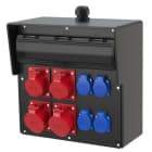 PC ELECTRIC - Wandverteiler Vollgummi Baureihe Bruck BV 2x32/5 2x16/5 4xSSD M32o H Ea