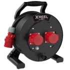 PC ELECTRIC - Kabeltrommel XREEL 310 2xCEE 16A 5p 400V 25m 5G2,5 H07RN-F schwarz K2 IP54