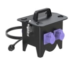 PC ELECTRIC - Mobilverteiler Vollgummi Baureihe RIED MV 4x16/2 0.5kVA 230/24 3m2G1.5 IP54