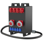 PC ELECTRIC - Mobilverteiler Vollgummi Baureihe ZIRL BV 2x63/5 2x32/5 2x16/5 5xSSD2m5G35 IP54